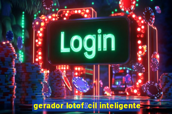 gerador lotof谩cil inteligente